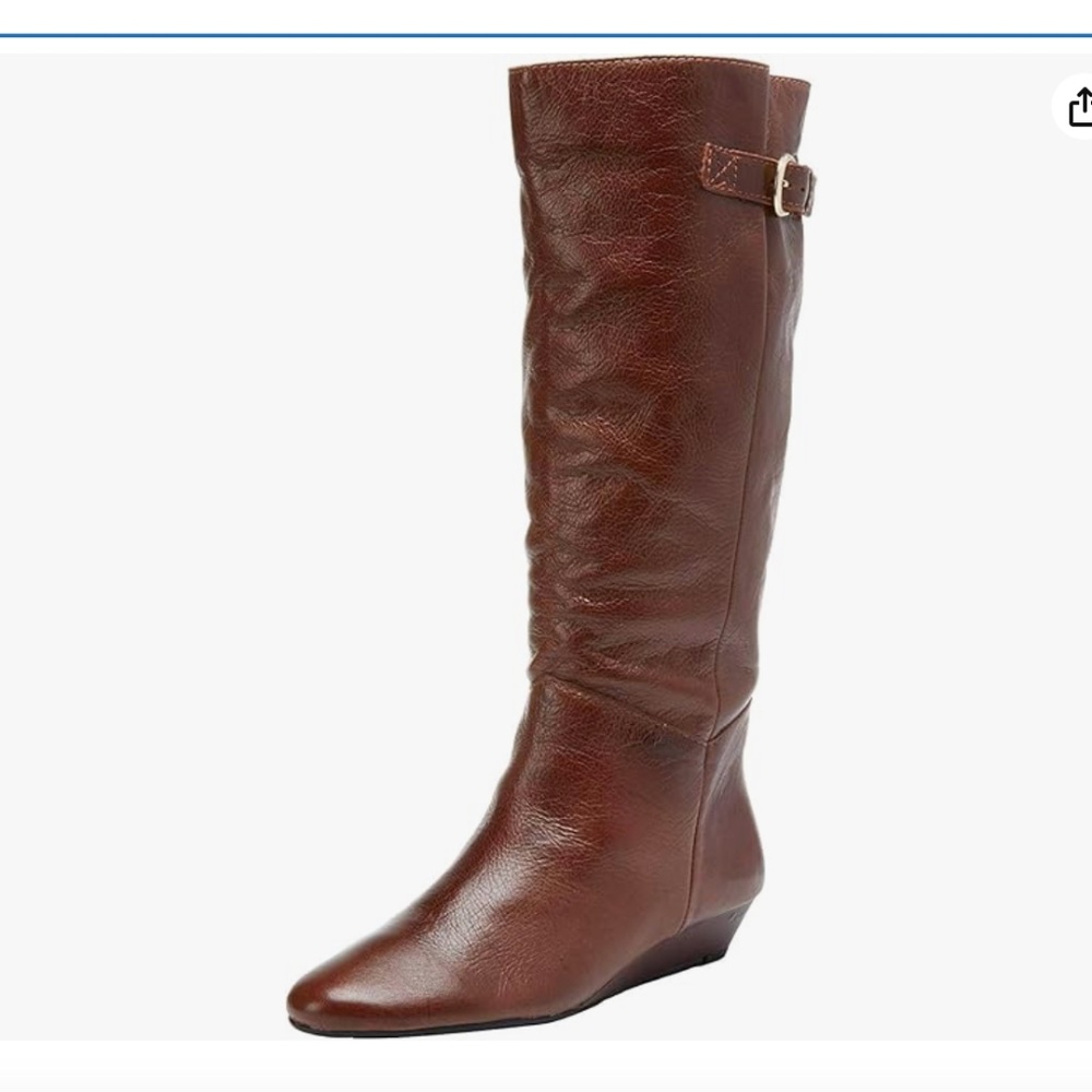 Steven by Steve Madden Intyce Riding Boots (cognac)